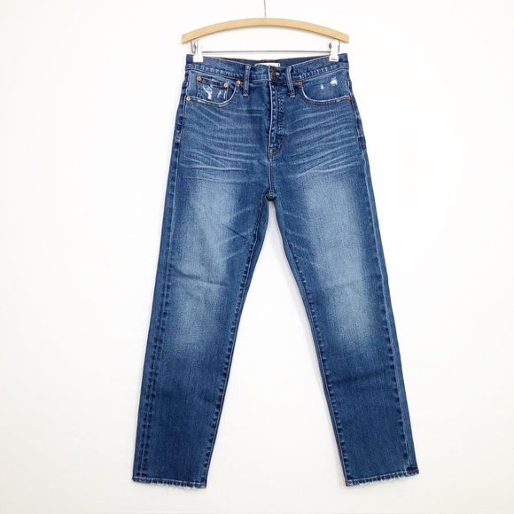 Madewell classic, straight leg jeans - Picture 2 of 12